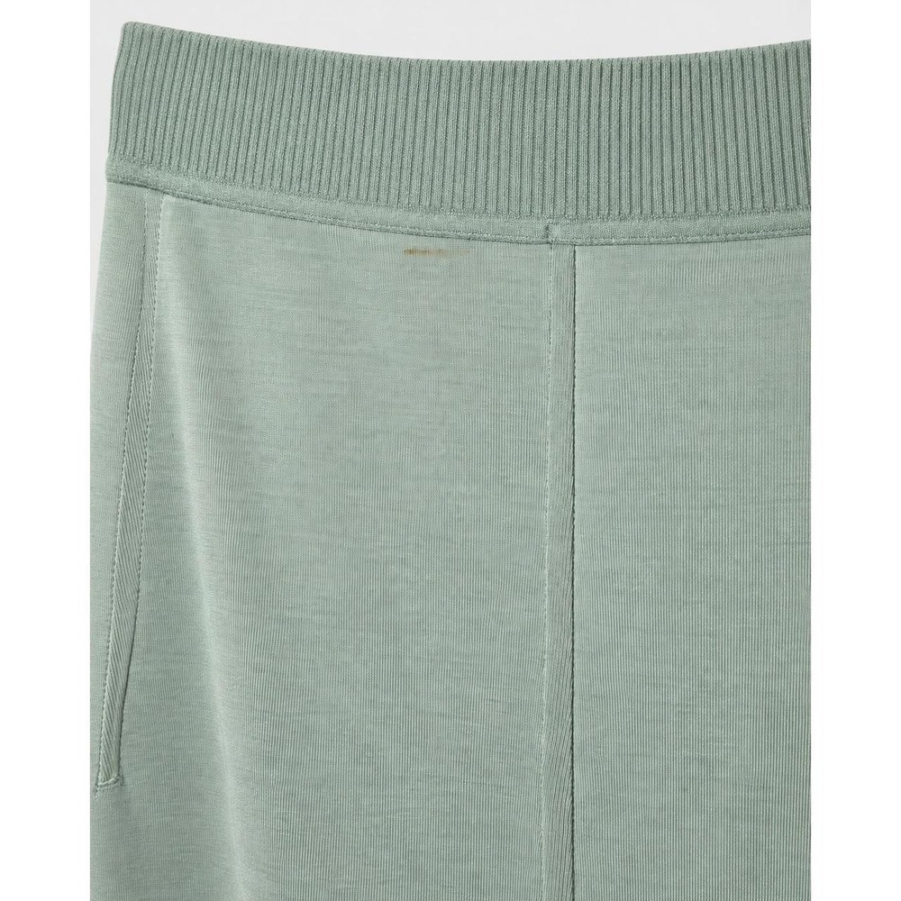 Lululemon Softstreme High Rise Midi Skirt Sage Green Pencil Slit